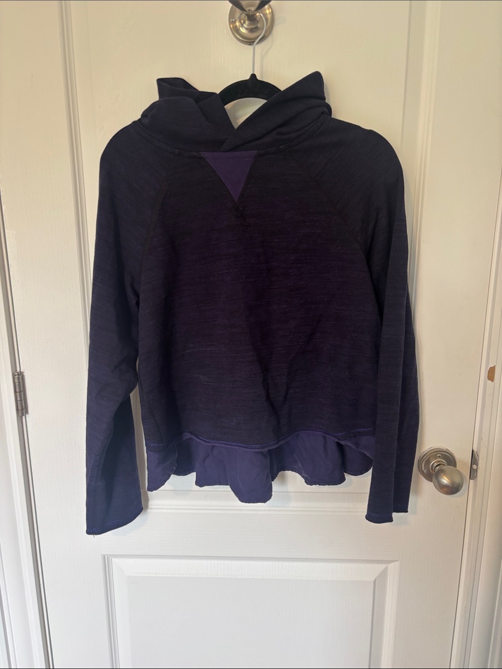 Lululemon Purple Hooded Pullover Sweater Size 8